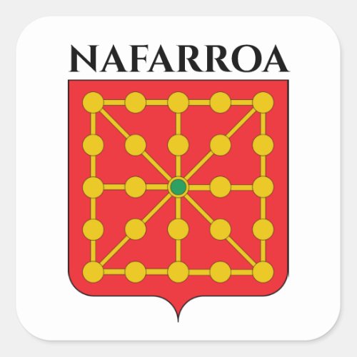 Nafarroa Square Sticker