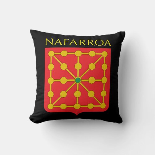 Nafarroa Throw Pillow