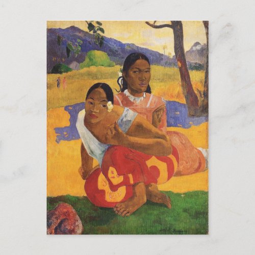 Nafea Faa Ipoipo _ Paul Gauguin Postcard