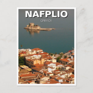 Nafplio Greece Travel Postcard