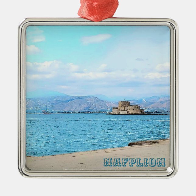 Nafplion Greece Souvenir Ornament (Front)