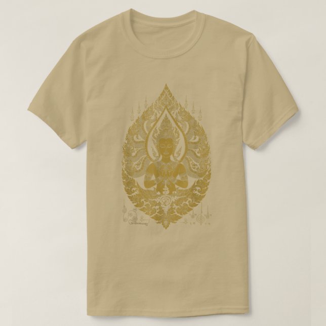 Naga King of Serpents God Of India Hindu Talisman  T-Shirt (Design Front)