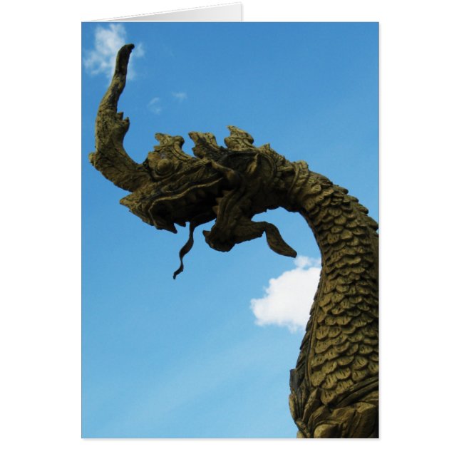 Naga ... Pha That Luang Stupa, Laos Card (Front)