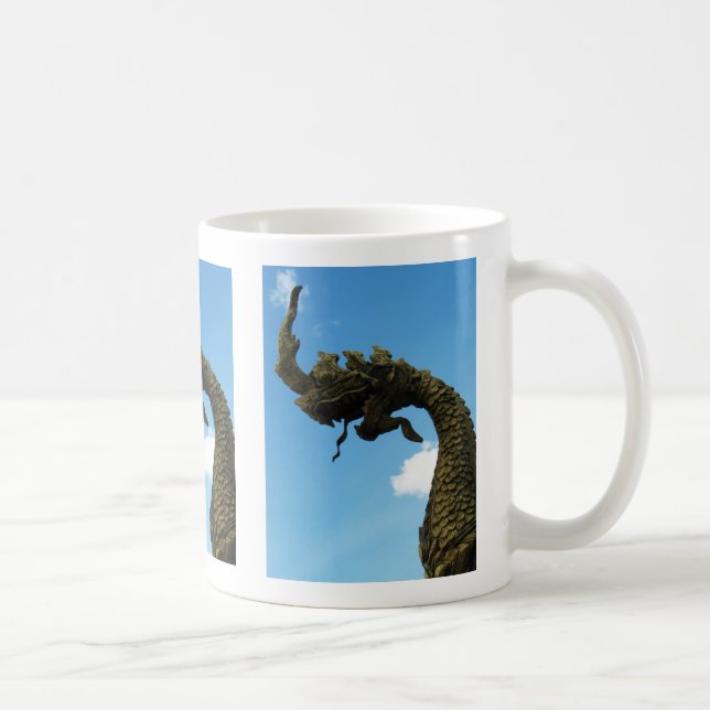 Naga ... Pha That Luang Stupa, Laos Coffee Mug (Right)