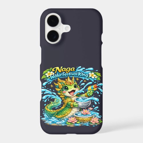 Naga Water Festival King Pi Mai Lao Shirt iPhone 17 Case