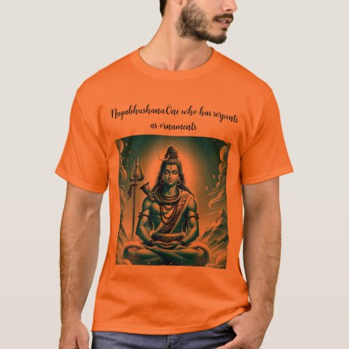 Nagabhushana	One who has serpents as ornaments T_Shirt