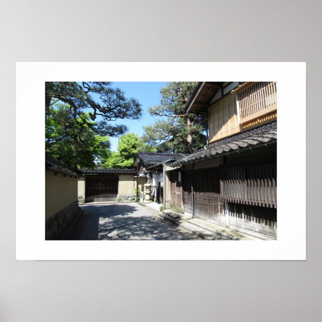 Nagamachi Samurai District: Kanazawa, Japan Poster (Front)