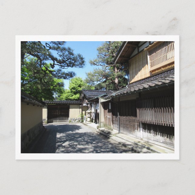 Nagamachi Samurai District: Kanazawa Postcard (Front)