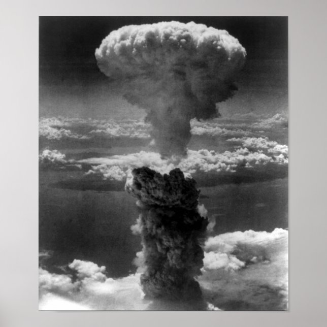 Nagasaki bomb poster (Front)