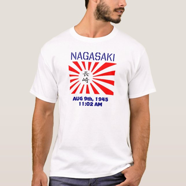 Nagasaki Rising Sun T-Shirt (Front)