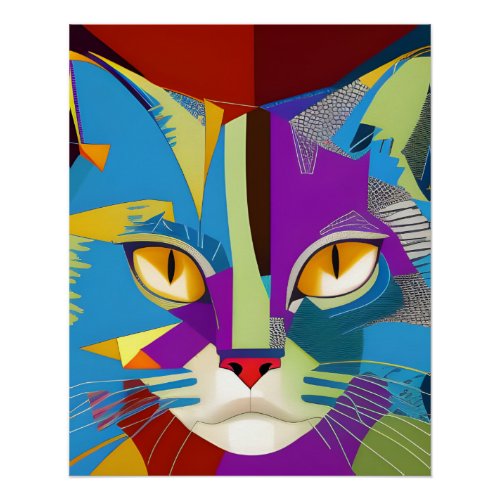 Nagel the Cat Poster