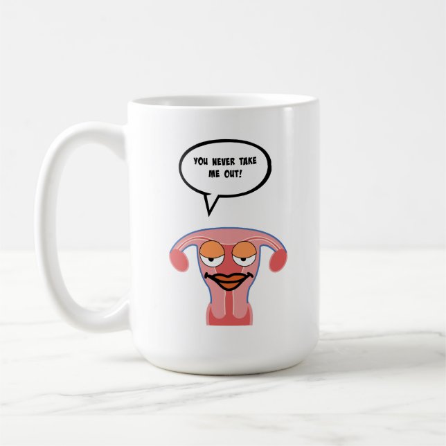 Nagging Girlfriend Uterus Mug (Left)