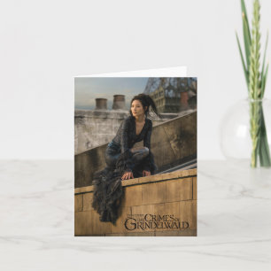 Nagini on Rooftop Photo Card