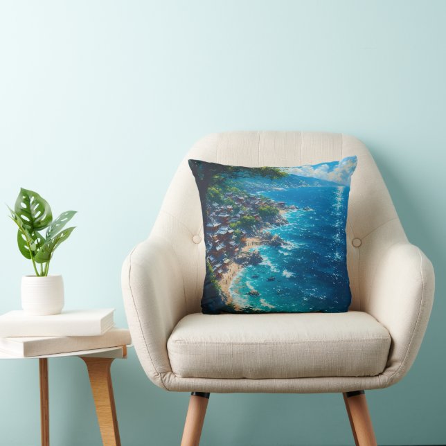 Nagisa no Yume “Dream of the Shore” Throw Pillow (Chair)