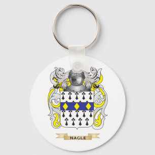 Nagle Coat of Arms (Family Crest) Keychain
