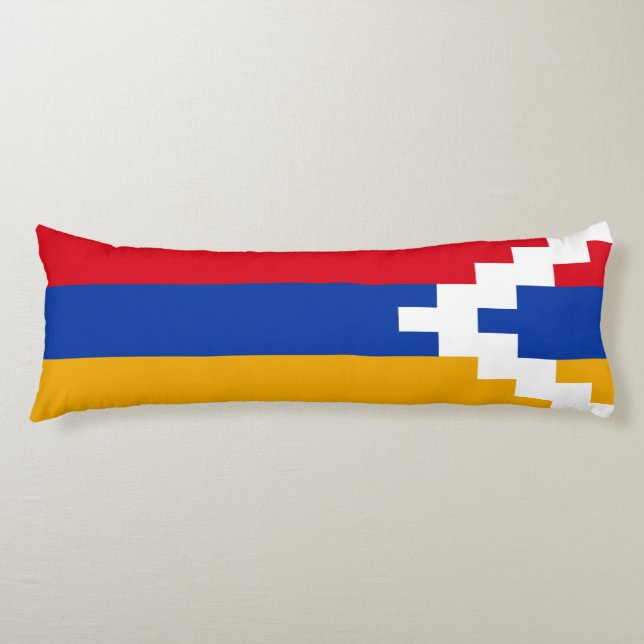 Nagorno Karabakh Flag Body Pillow (Front)