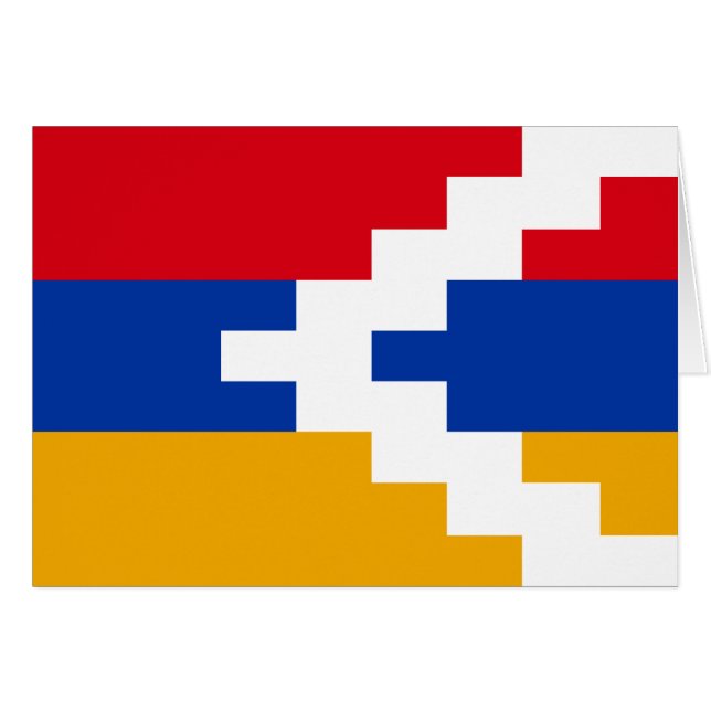 Nagorno Karabakh Flag Cards (Front Horizontal)