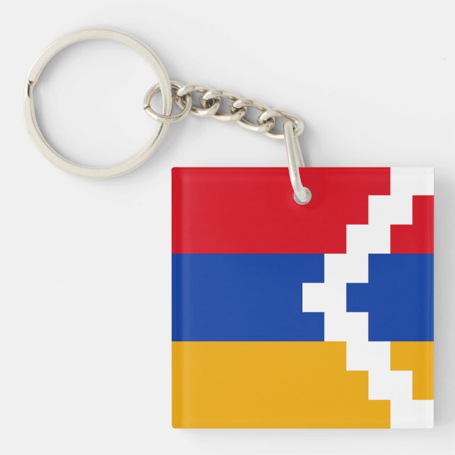 Nagorno Karabakh Flag Keychain (Front)
