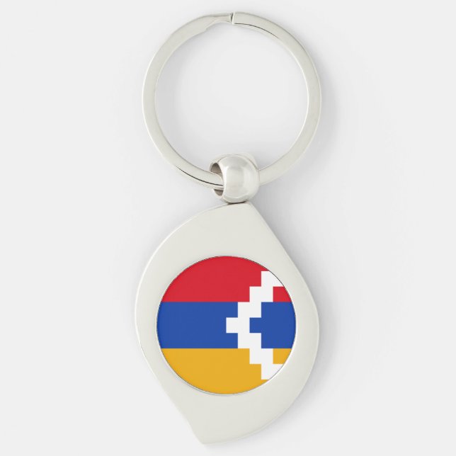 Nagorno Karabakh Flag Keychain (Front)