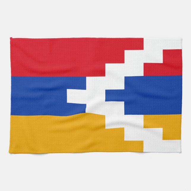 Nagorno Karabakh Flag Kitchen Towel (Horizontal)