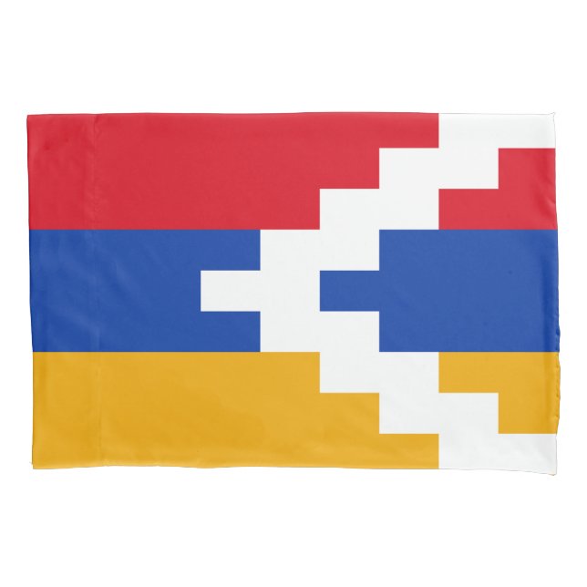 Nagorno Karabakh Flag Pillow Case (Front)