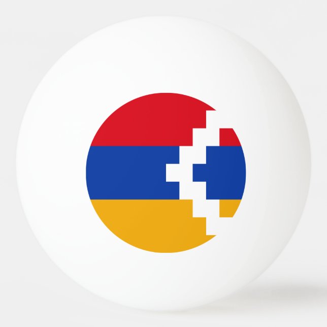 Nagorno Karabakh Flag Ping Pong Ball (Front)