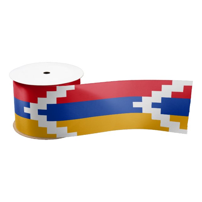 Nagorno Karabakh Flag Satin Ribbon (Spool)