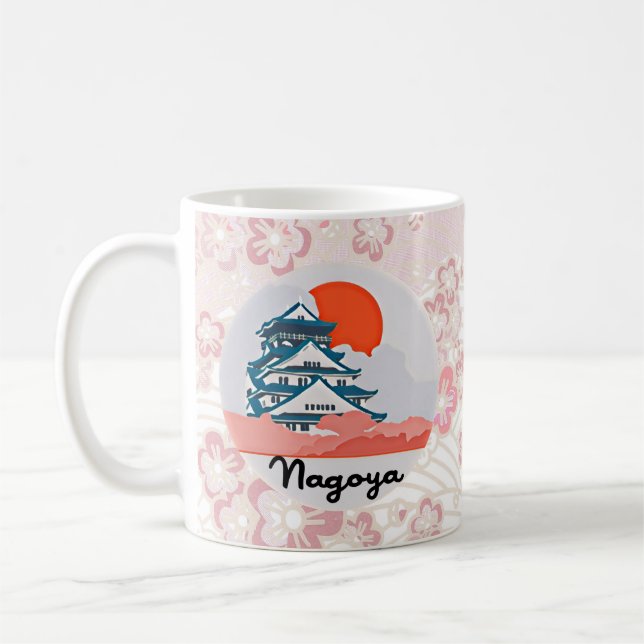 Nagoya city of Japan Coffee Mug (Left)