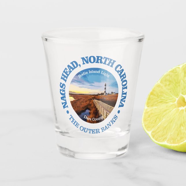 Nags Head (C) Shot Glass (Front)