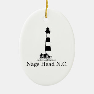 Nags Head. Ceramic Ornament