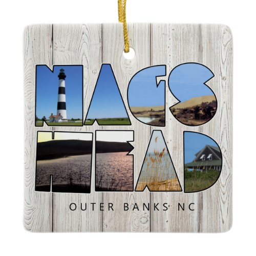 Nags Head - Outer Banks NC Metal Ornament