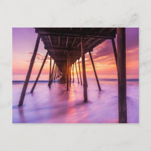 Nags Head Sunrise North Carolina Postcard
