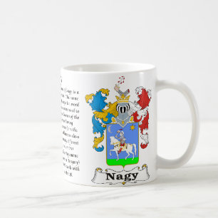 Nagy Family Hungarian Coat of Arms a mug
