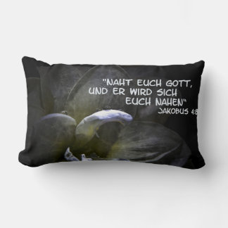 Naht euch Gott.... Lumbar Pillow
