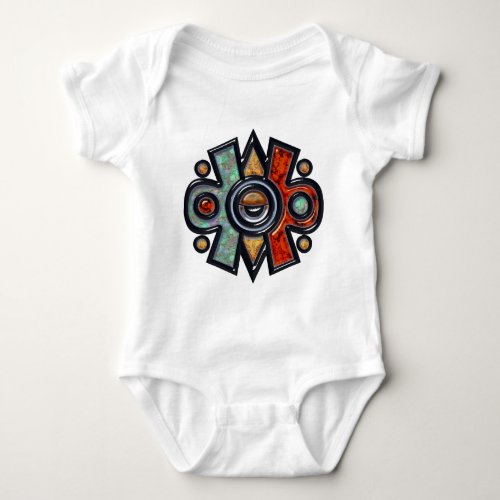 Nahui Ollin Baby Bodysuit