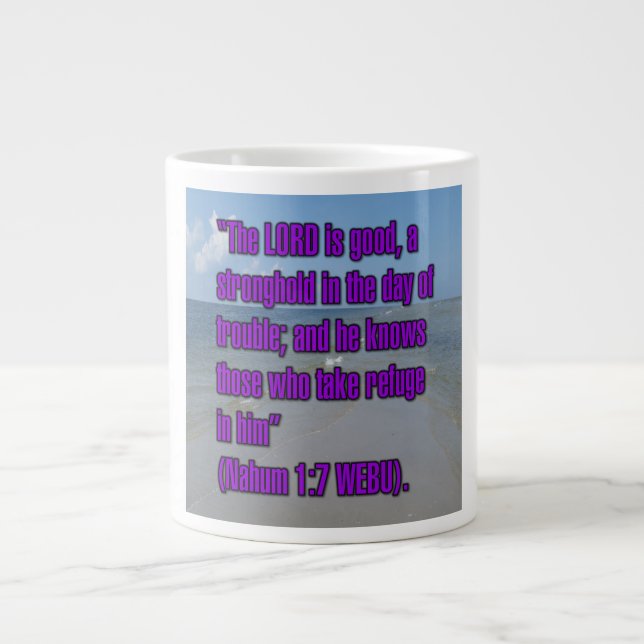 Nahum 1:7 WEBU Mug (Front)