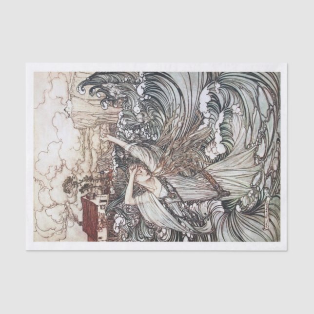 Naiad of Floods Tissue Paper (Front)