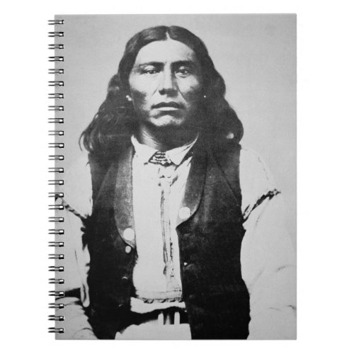 Naiche d1874 Chief of the Chiricahua Apaches of Notebook