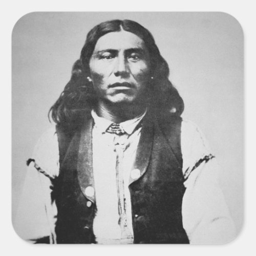 Naiche d1874 Chief of the Chiricahua Apaches of Square Sticker