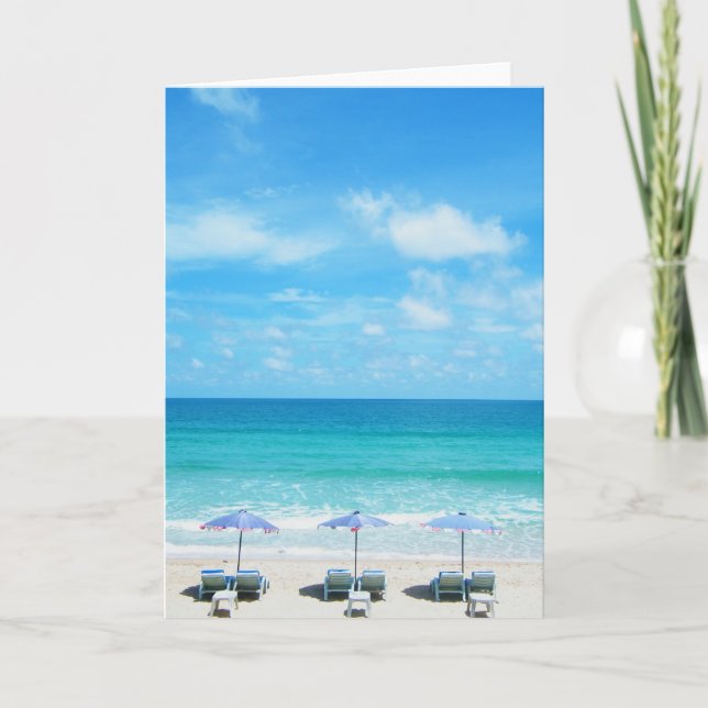 Naiharn Beach,Phuket Island Card (Front)