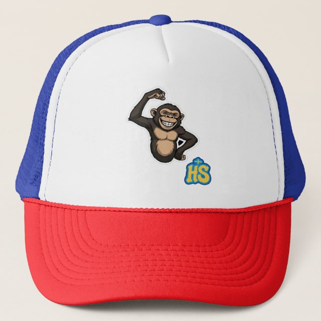Naija Hustle Monkey Hat | Honest Sinner Motivation (Front)
