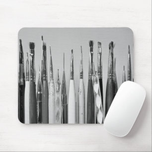 Nail Art Brush Collection Mouse Pad
