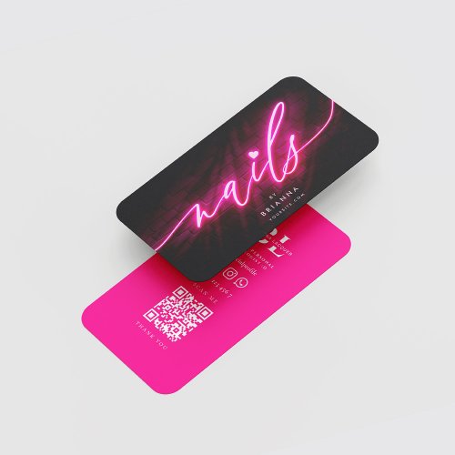 Nail Art Manicure Specialist  Business Card