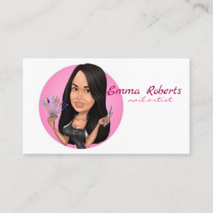 Nail Artist Business Card
