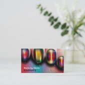Nail Artist Business Card (Standing Front)