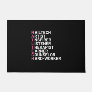 Nail Artist Inspirer Doormat