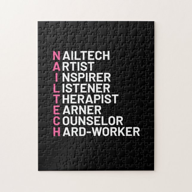 Nail Artist Inspirer Jigsaw Puzzle (Vertical)