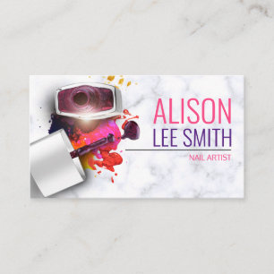 Nail Artist / Manicure Business Card