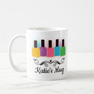 Nail Artist Nail Tech Beauty Technician Coffee Mug