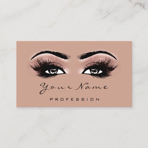 Nail Artist Studio Drips Rose Lashes Makeup Brows Business Card